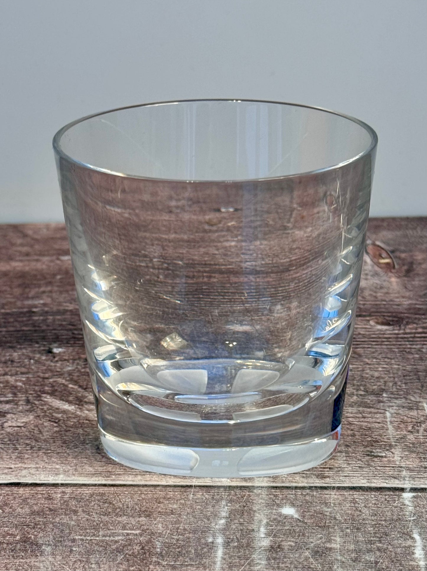 Hermes Set of 2 Crystal Whiskey Tumblers