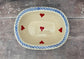 Heart Patterned Baking / Pie Dish, 24cm