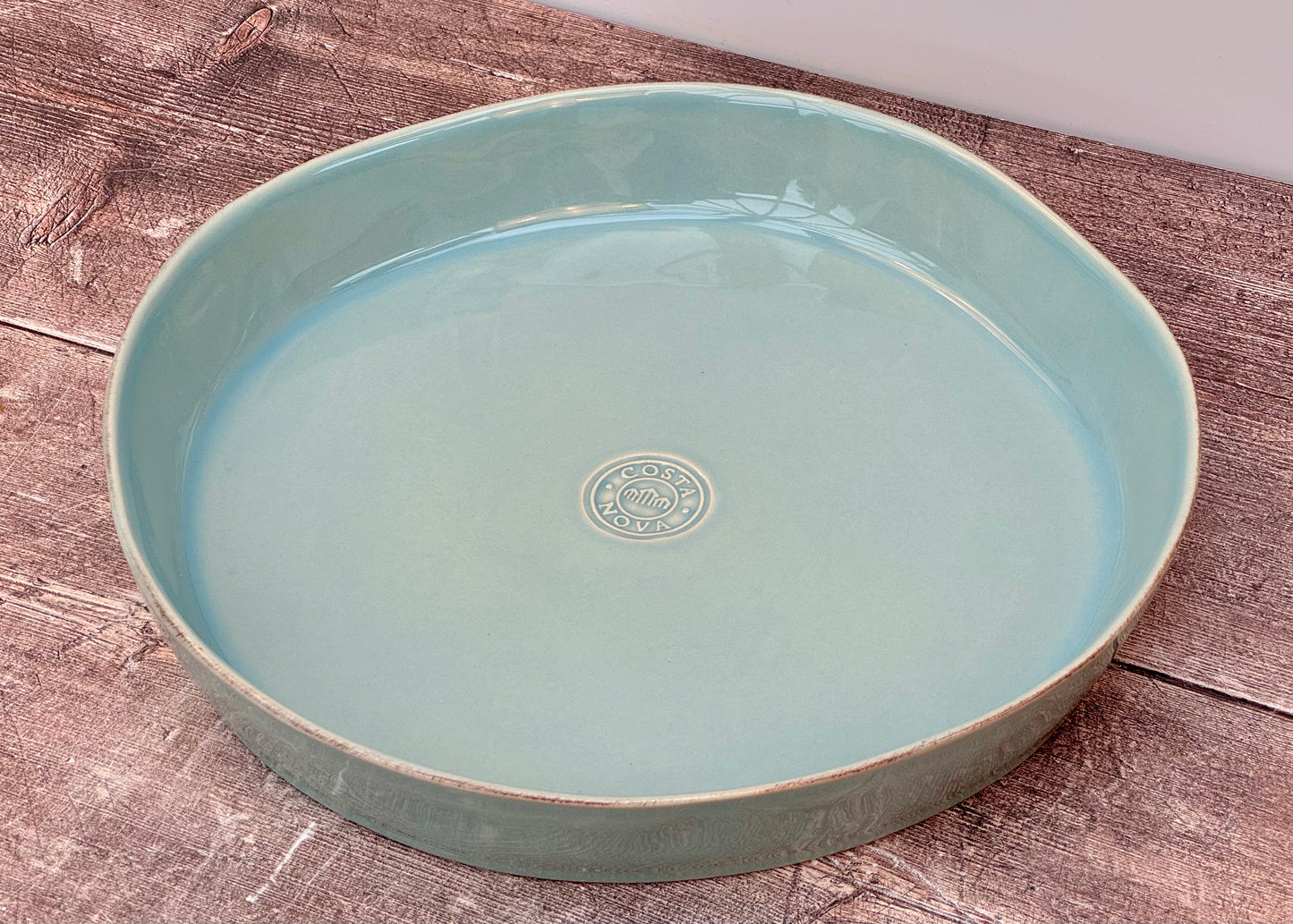 Turquoise Baking / Pie Dish, 30cm