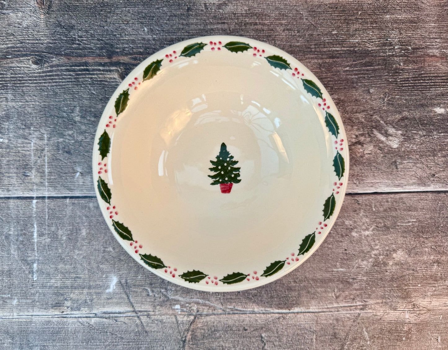 Christmas Tree Cereal Bowl, 18.5cm