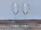 Pair of Perrier-Jouet Limited Edition Swirl Patterned Champagne Glasses