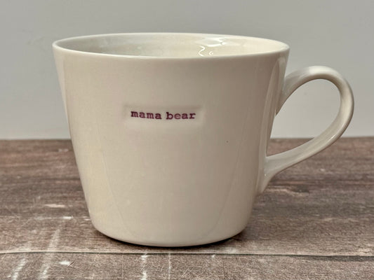 White ‘mama bear ’ Mug
