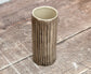 Small Grey Striped Bud Vase, 11cm