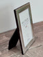 Beltrami Silver Plated Hammered Design Photo Frame 4 x 6