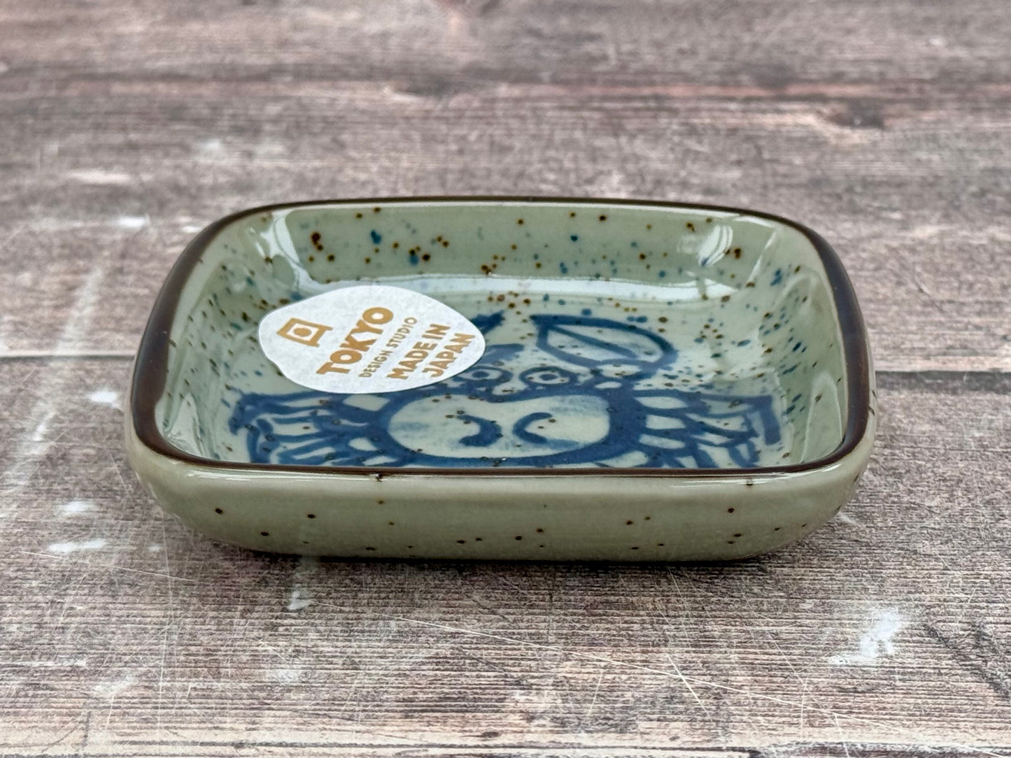 Tokyo Design Studio Crab Patterned Dipping Bowl, 8.5cm