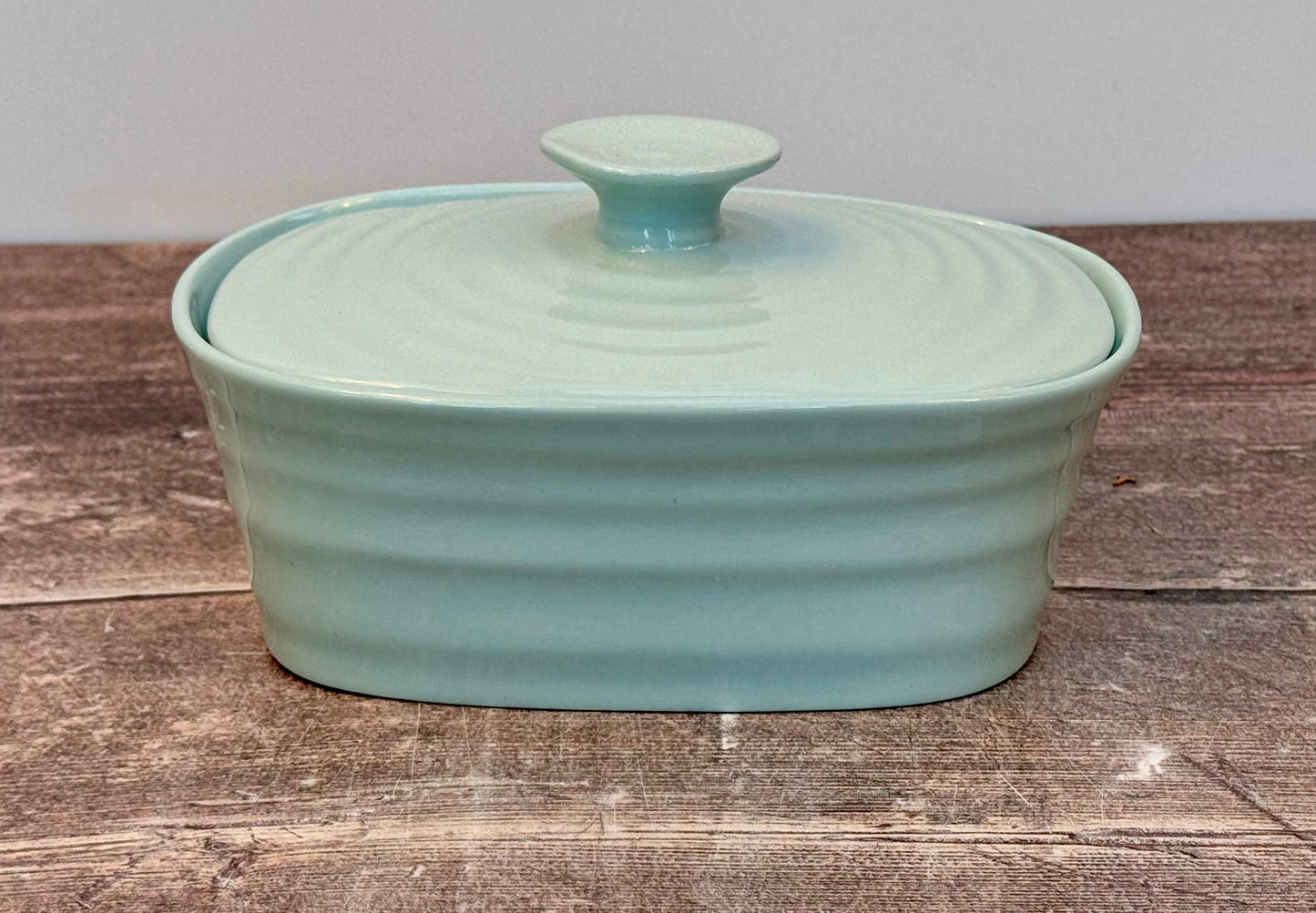 Sophie Conran Pale Mint Butter Dish