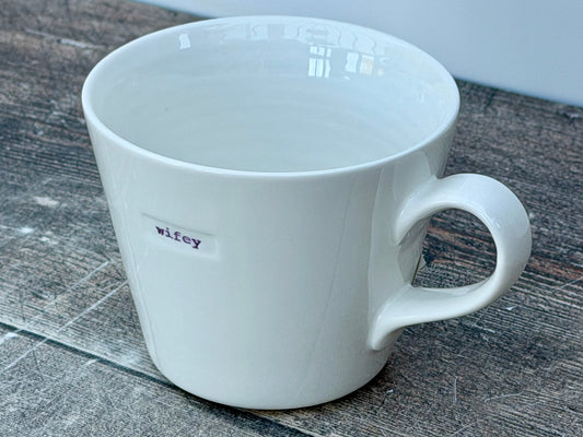 White ‘wifey’ Mug