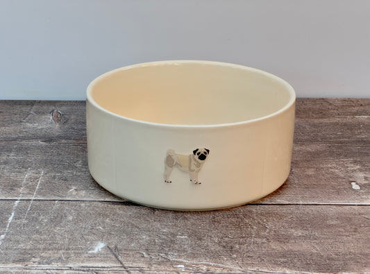 Pug Dog Bowl