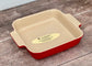 Le Creuset Red Square Baking Dish, 23cm