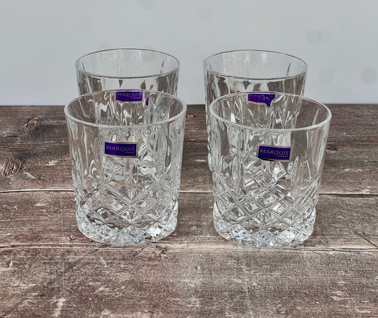 Waterford Marquis Markham Double Old Fashioned Glasses