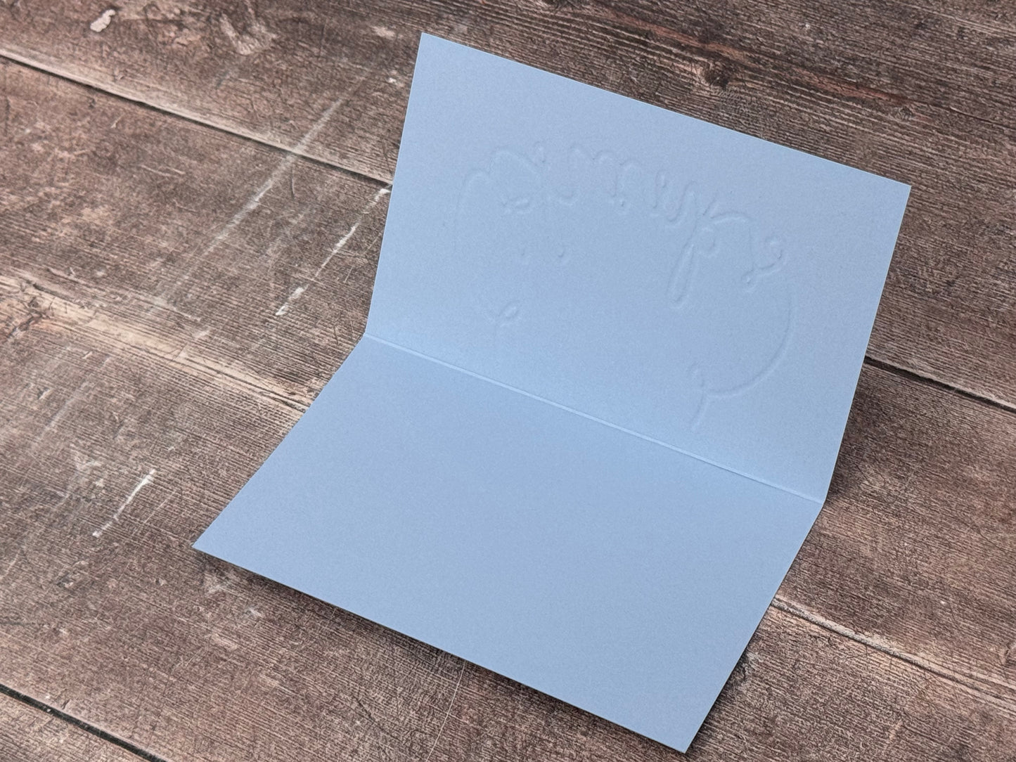 Smythson Set of 10 Blue Thank You Cards