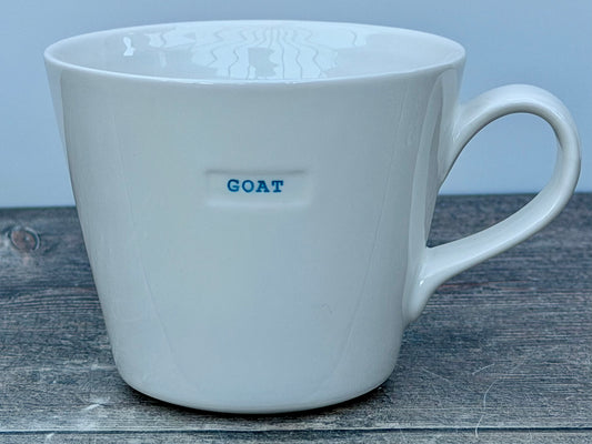 White ‘GOAT’ Mug