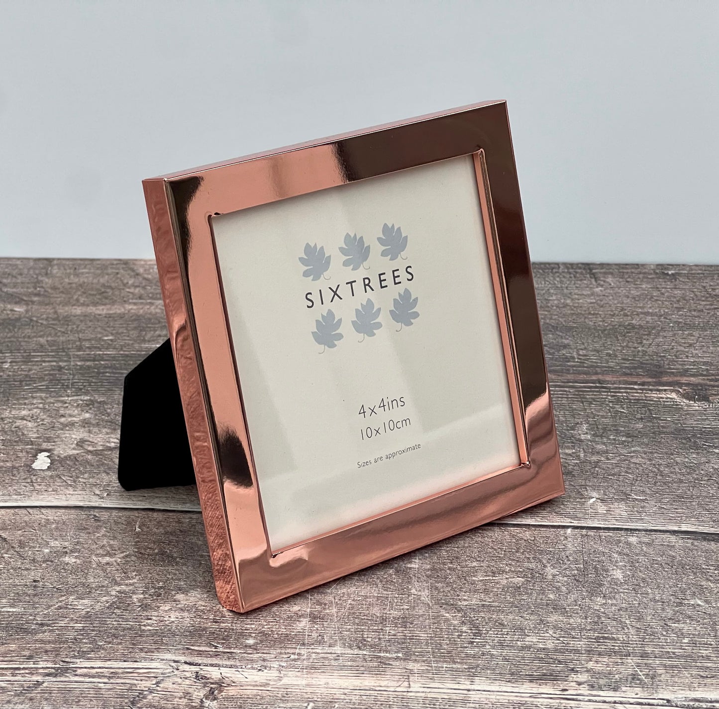 Sixtrees Copper Square Photo Frame, 4 x 4