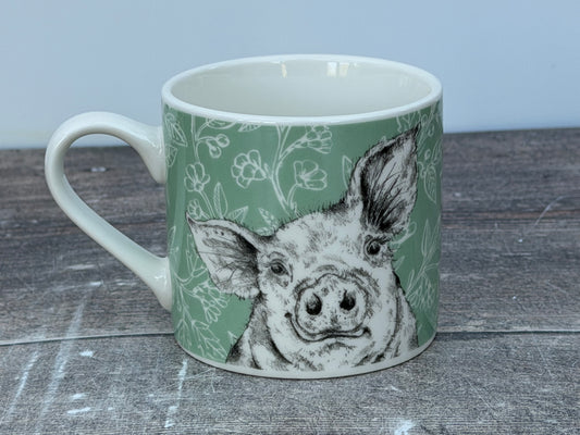 Pig Patterned Mug