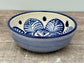 Blue and White Flower Handpainted Bowl, 15cm