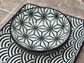 Set of 6 Tokyo Design Studio Black and White Patterned Sushi Set