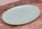 Sea Blue Oval Serving Plate, 45cm