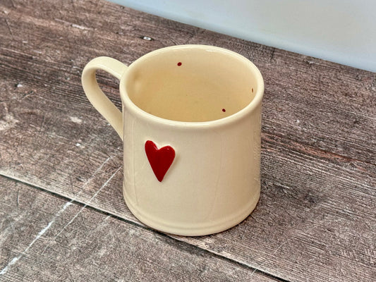 Red Heart Mug, 250ml