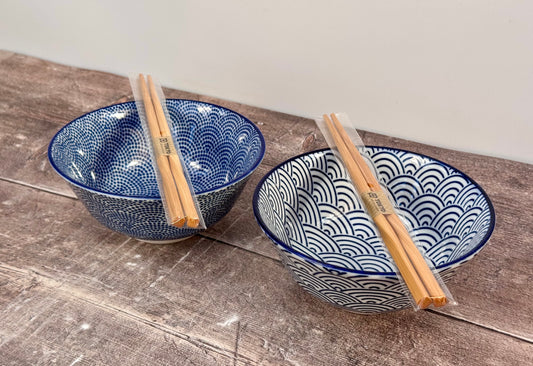 Tokyo Design Studio Bowl and Chopsticks Set
