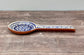 Blue and White Patterned Spoon Rest, 28cm