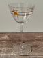 LSA Century Gold Patterned Martini Glasses (4 pack)