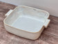 Sand Beige Square Baking Dish, 32cm