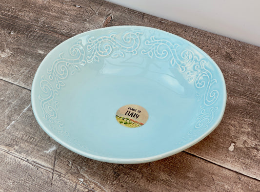 Light Blue Serving / Pasta Bowl, 23cm