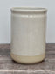 White Utensil Jar, 18.5cm