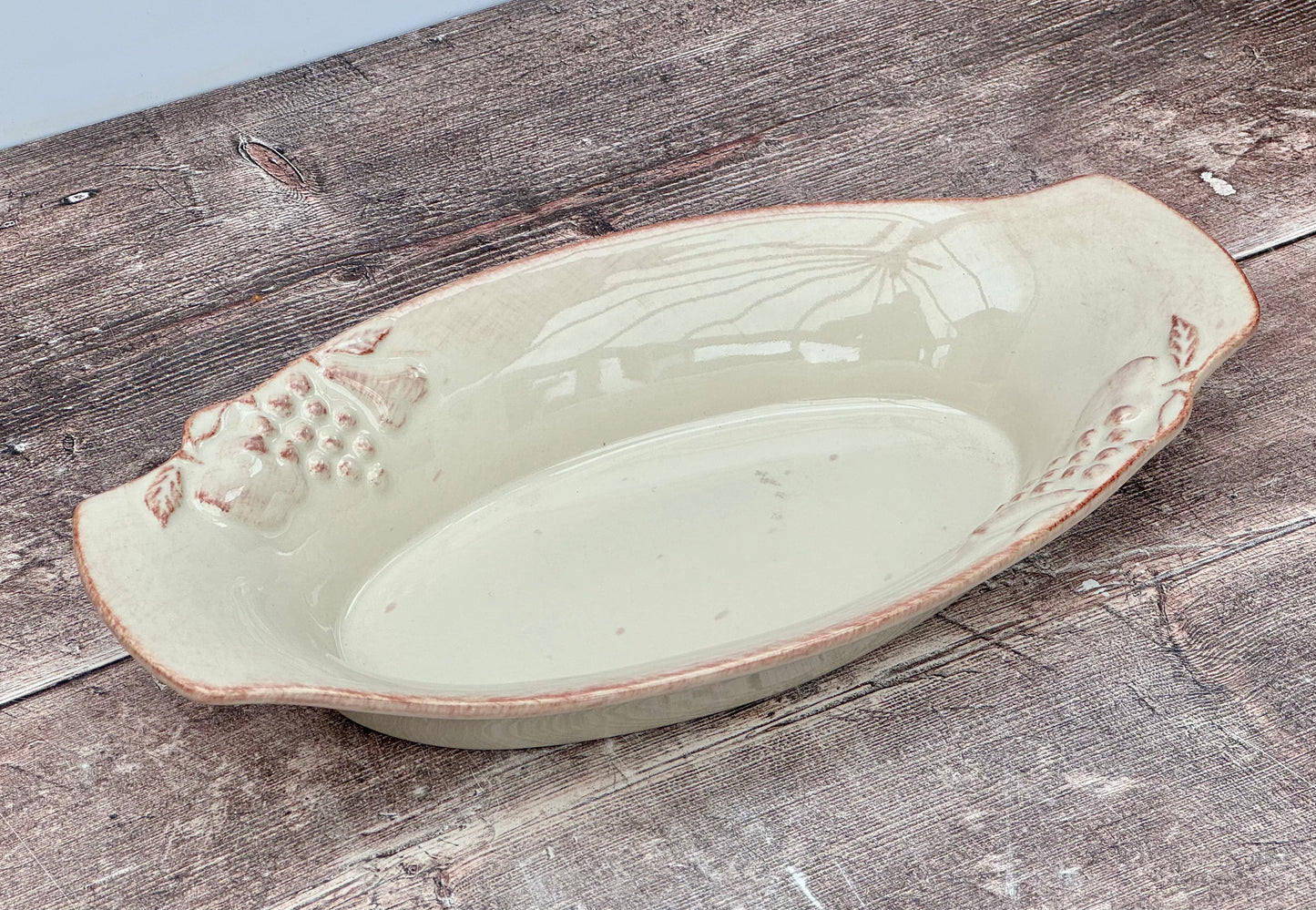 Cream Gratin Baking Dish, 31cm