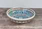 Blue Patterned Bowl, 20cm