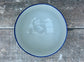 Blue and White Leaf Patterned Small Bowl, 11cm