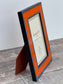 Natalini Orange and Blue Border Photo Frame 4 x 6