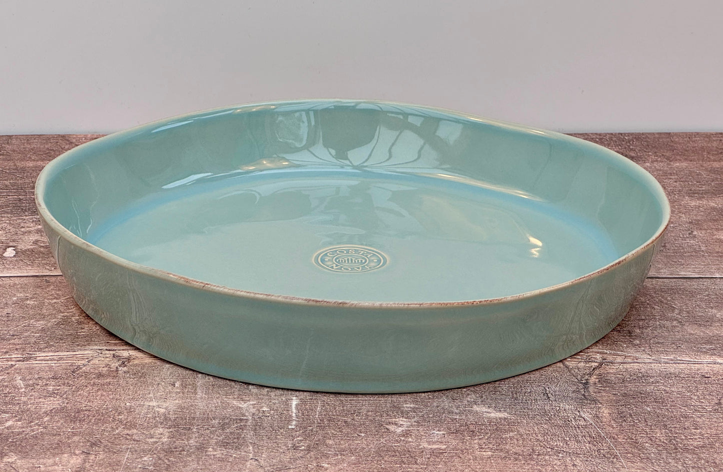 Turquoise Baking / Pie Dish, 30cm