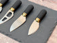 Taylor’s Eye Witness Slate Cheese Board and Brass Knife Set