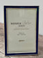 Slimline Blue Border Photo Frame, 4’ x 6’