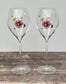 6 Perrier-Jouet Mischer Traxler Flower Champagne Glasses