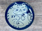 Blue and White Cat Patterned Japanese Bowl, 20cm