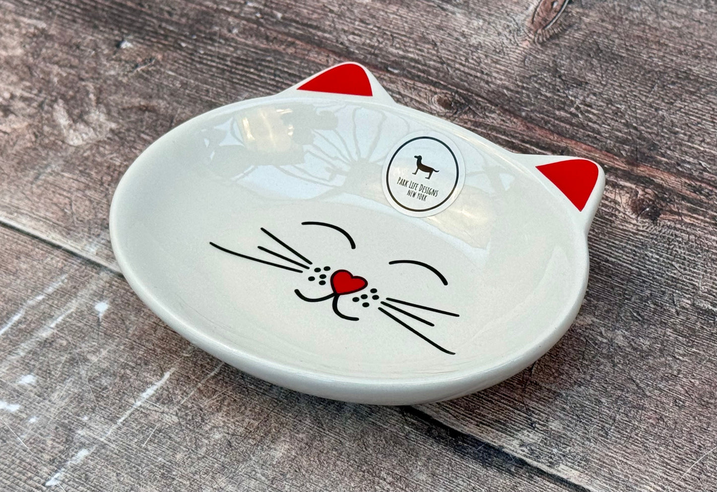 Cat Patterned Small Dish / Bowl