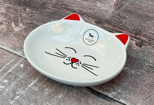 Cat Patterned Small Dish / Bowl