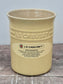 Le Creuset Pale Yellow Utensil Jar