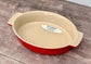 Le Creuset Red Oval Baking Dish, 32cm