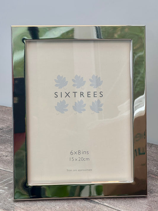 Sixtrees Mirror Effect Photo Frame, 6’ x 8’