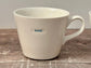 White ‘lord’ and ‘lady’ Mugs, 350ml