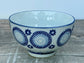 Blue and White Circular Patterned Small Bowl, 11cm