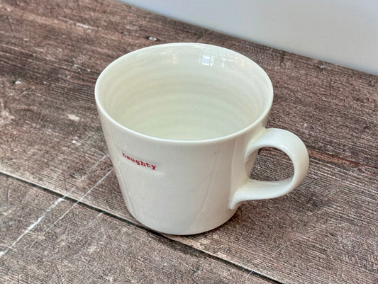 White ‘naughty’ Mug