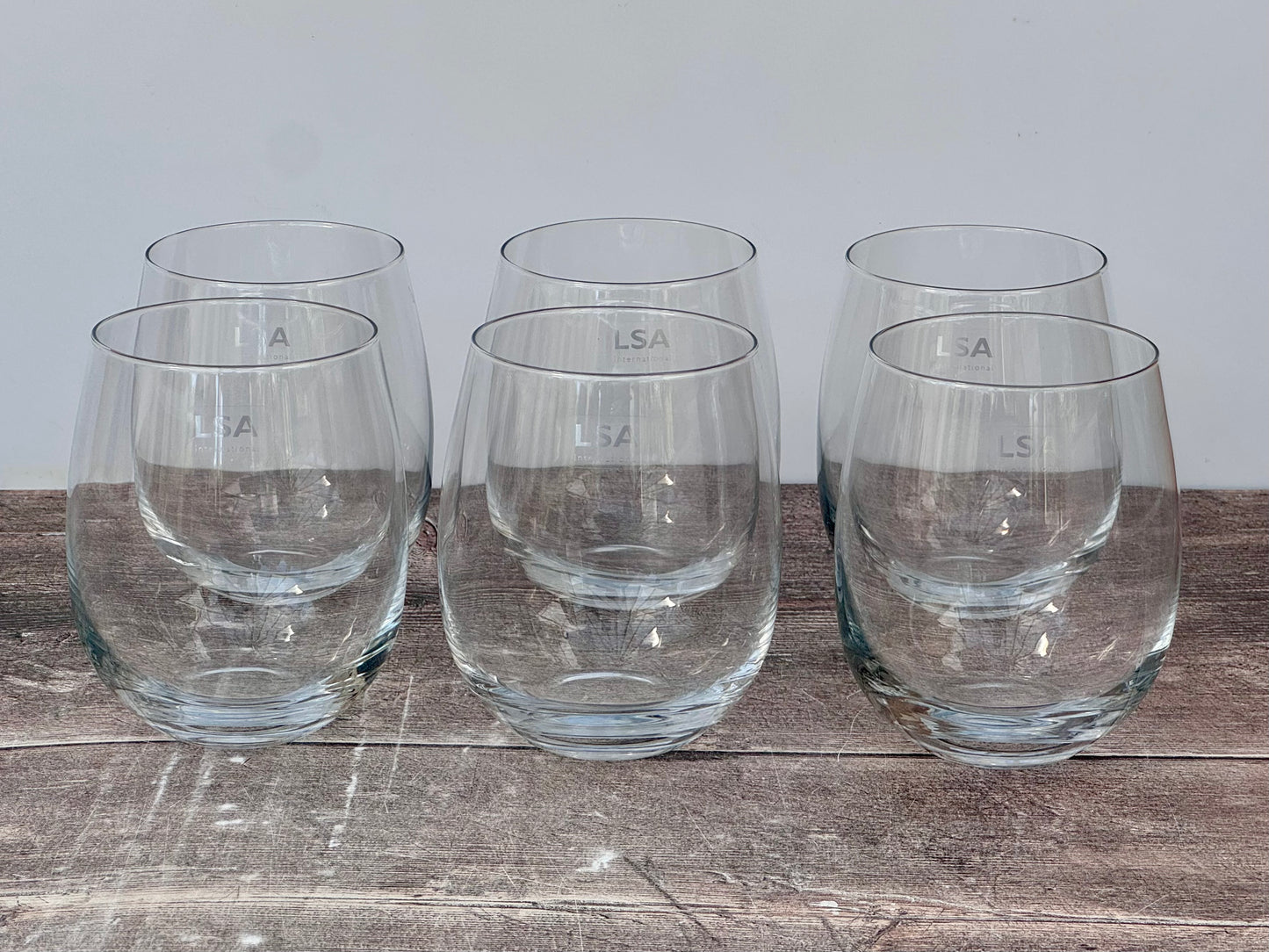 LSA Rio Set of 6 Stemless Tumblers