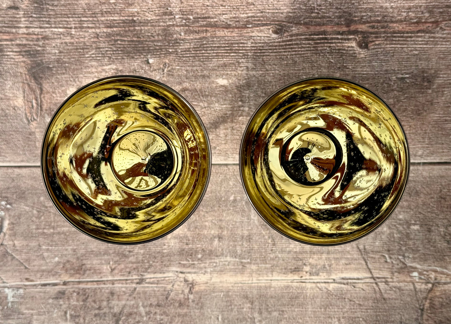 2 Galaxy Wine Glasses