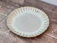 Sand Beige Scallop Edge Salad Plate, 22cm