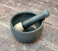 Scandi Home Grey Smooth Pestle and Mortar