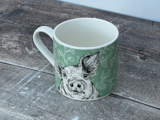 Pig Patterned Mug